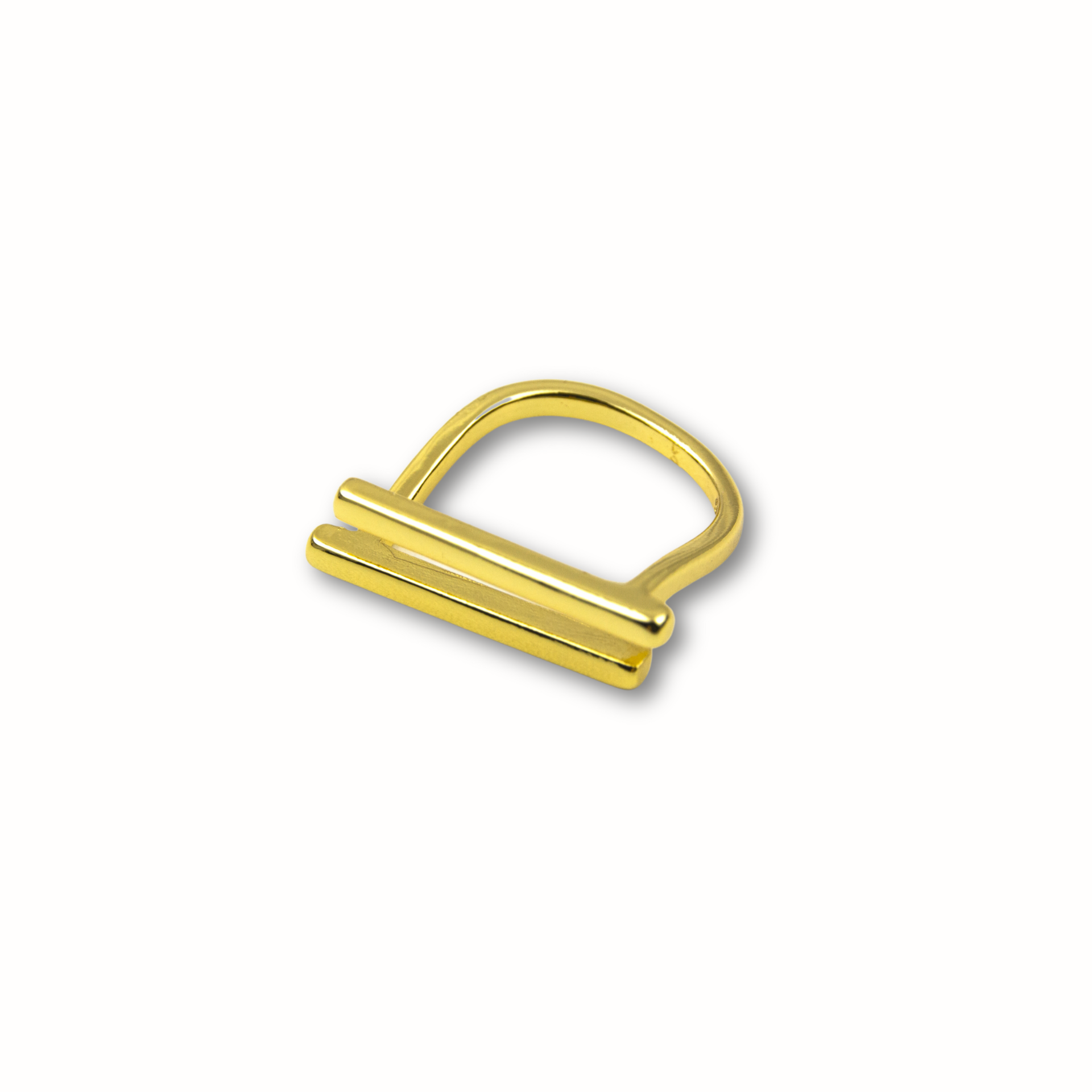 Anillo ajustable lineas paralelas - 2